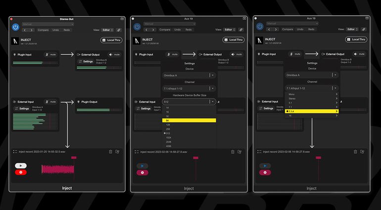 Audiomovers INJECT: Ein Audio-Router im Plugin-Format