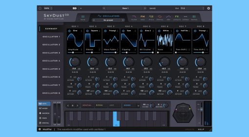 Sound Particles SkyDust 3D: Ein Synthesizer für Spatial Audio