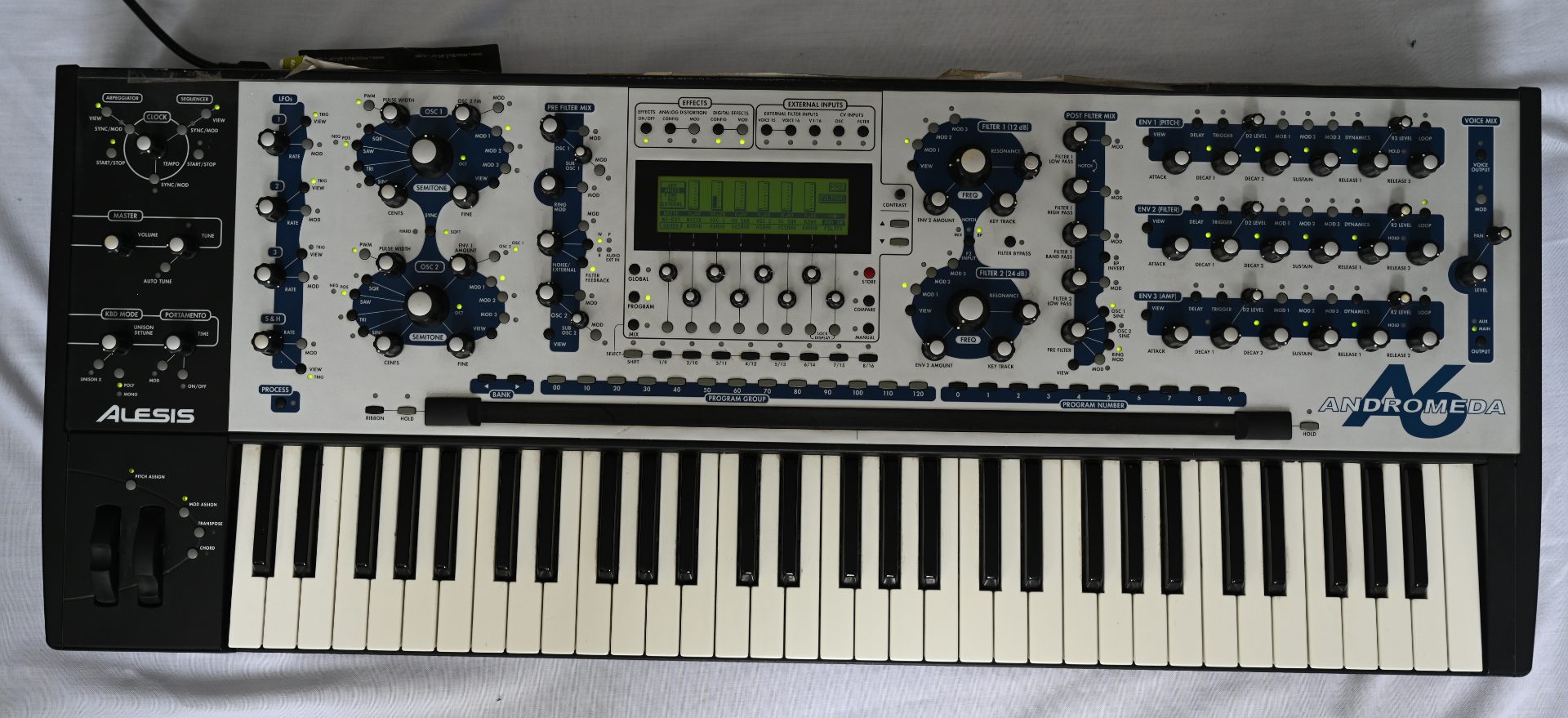 Alesis Andromeda Frontsicht