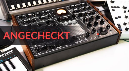 Erica Synths SYNTRX II Synthesizer - Angecheckt!