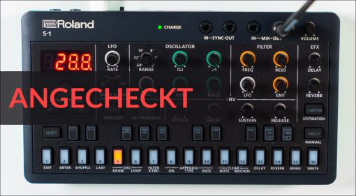 Angecheckt: Roland AIRA S-1 Tweak Synth