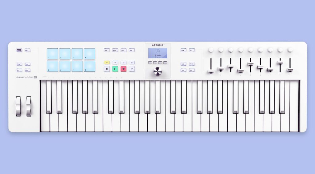Arturia KeyLab Essential mk3 Alpine White