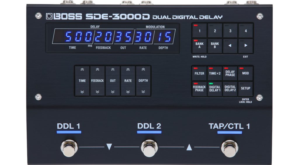 Boss SDE3000D Dual Digital Delay + EVH Version gearnews.de