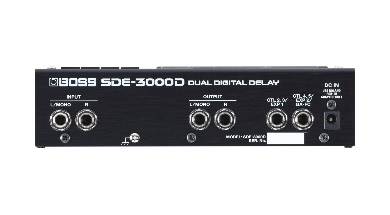 Boss SDE-3000D Rueckseite