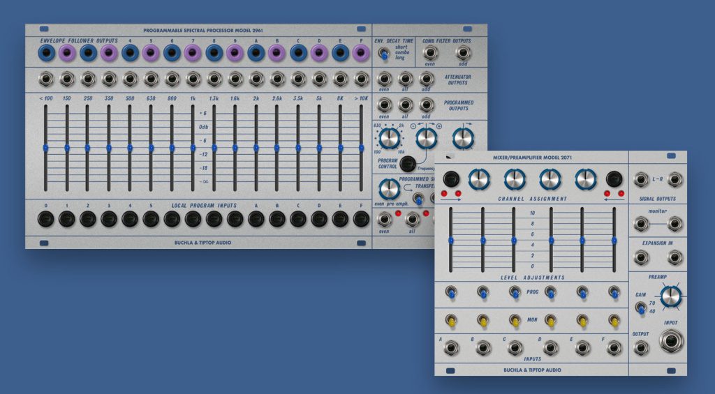 Tiptop Audio Buchla 296t und 207t
