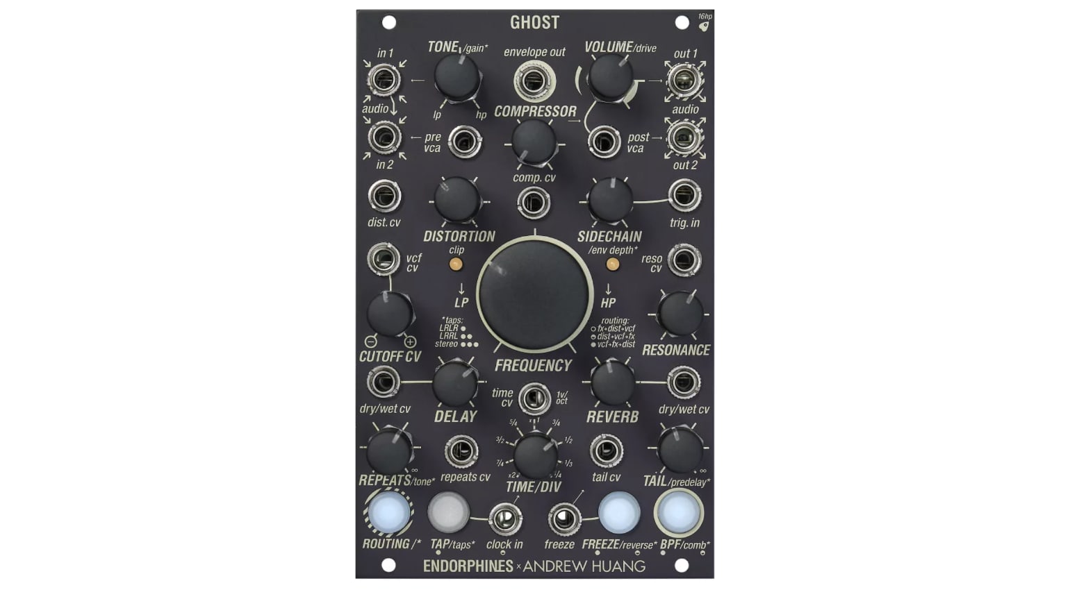 Wer einen vielseitigen Effektprozessor für das Eurorack sucht, sollte sich den GHOST ansehen.