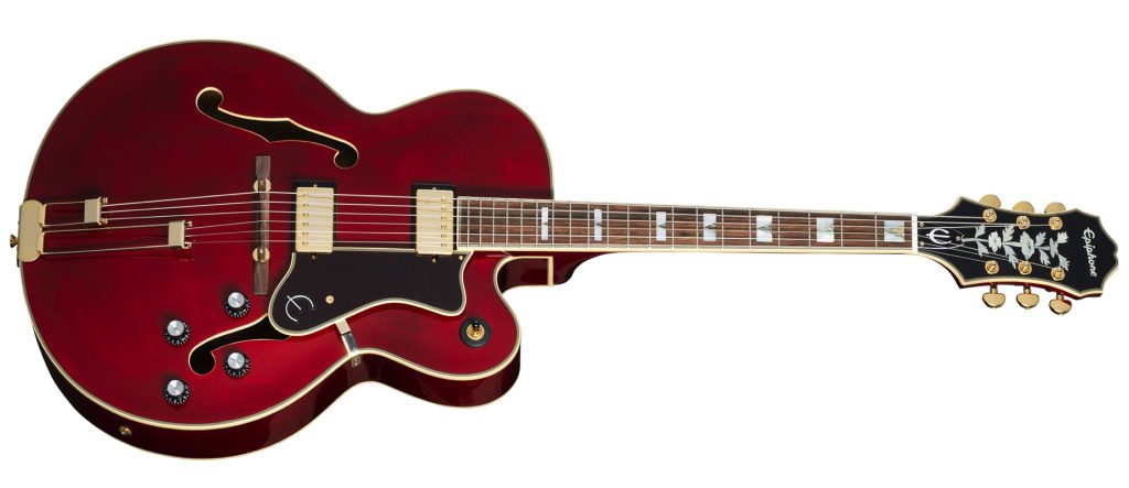 Epiphone Broadway in Wine Red