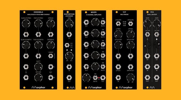 Morphor Ensemble und andere neue Eurorack-Module