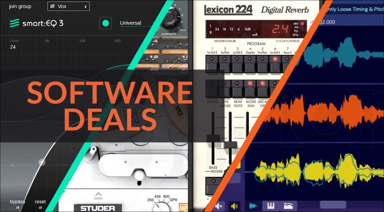 Universal Audio, Synchro Arts und Sonible - Software Deals der Woche!