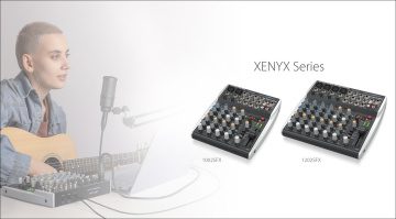 Behringer zeigt XENYX 1002SFX und XENYX 1202SFX Mischpulte