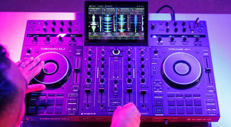 Denon DJ Prime 4+: Coole Hardware, Touch-FX, Amazon Music und mehr!