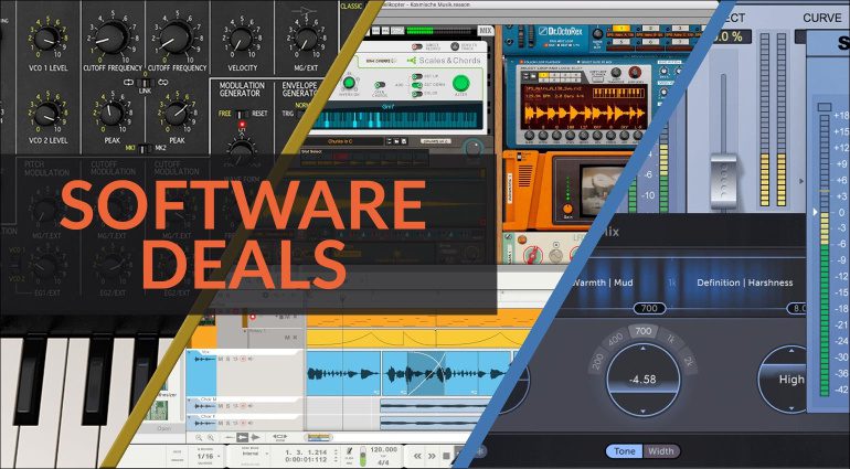 Arturia, Reason Studios und Sonnox in den Software Deals der Woche