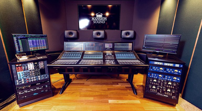 SSL System T für Dolby Atmos Musikproduktionen