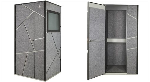 t.akustik Isolation Booth: Eine mobile Aufnahmekabine mit Schallschutz