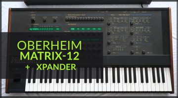 Vintage Synths heute Oberheim Matrix-12