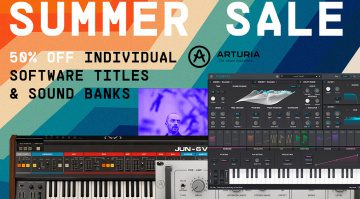 Deal: Arturia Summer Sale mit 50 % Rabatt auf fast alles!