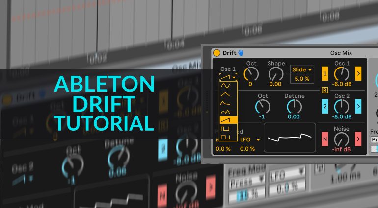 Ableton Drift Tutorial: So baut ihr easy Kicks und Plucks!