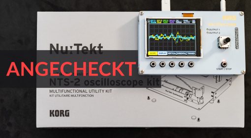 Korg Nu:Tekt NTS-2 Oscilloscope Kit - Angecheckt