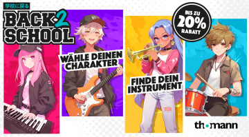 Back 2 School bei Thomann: Jetzt musikalisch voll durchstarten - diese Highlights sollte jeder kennen!