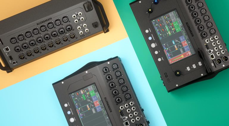 Allen & Heath CQ Serie: Kompakte Digitalmixer für Stage und Studio