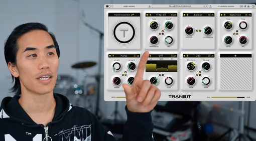 Baby Audio x Andrew Huang Transit: Multi-FX & Transition Plugin