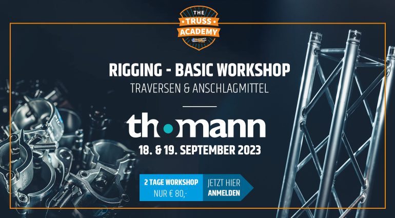 Rigging - Basic Workshop von Truss Academy bei Thomann