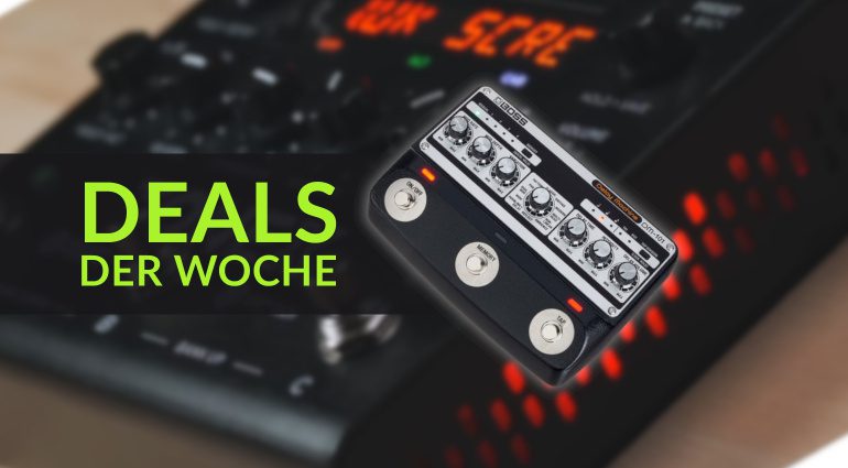 Deals der Woche Boss Focusrite IK Multimedia