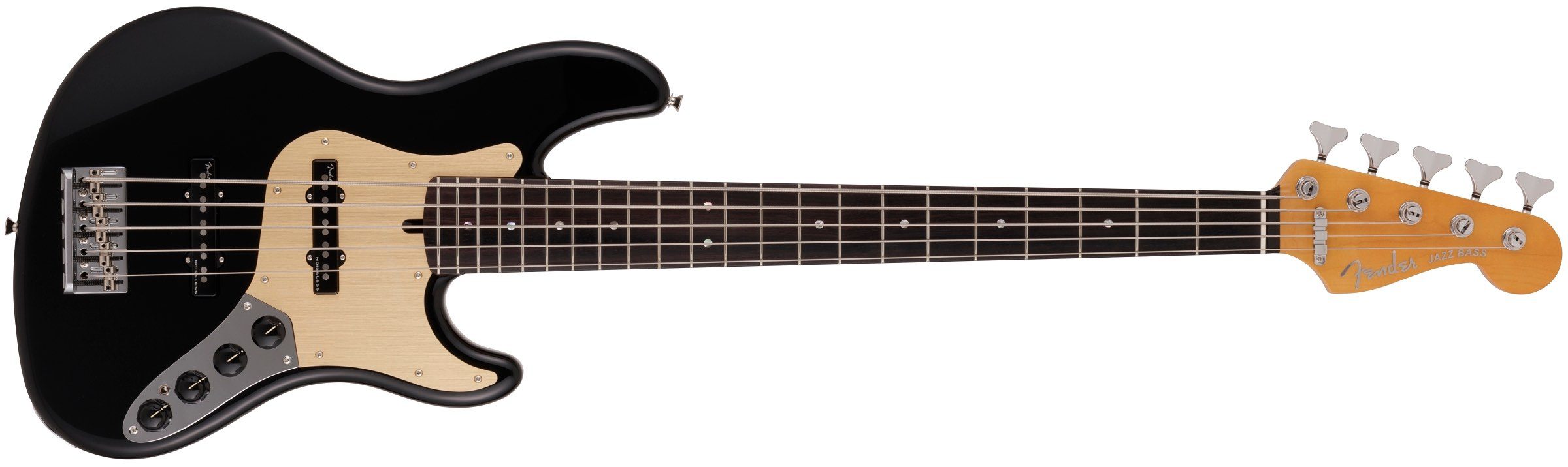 Fender Japan Deluxe Jazz Bass V Kazuki Arai Edition in Black
