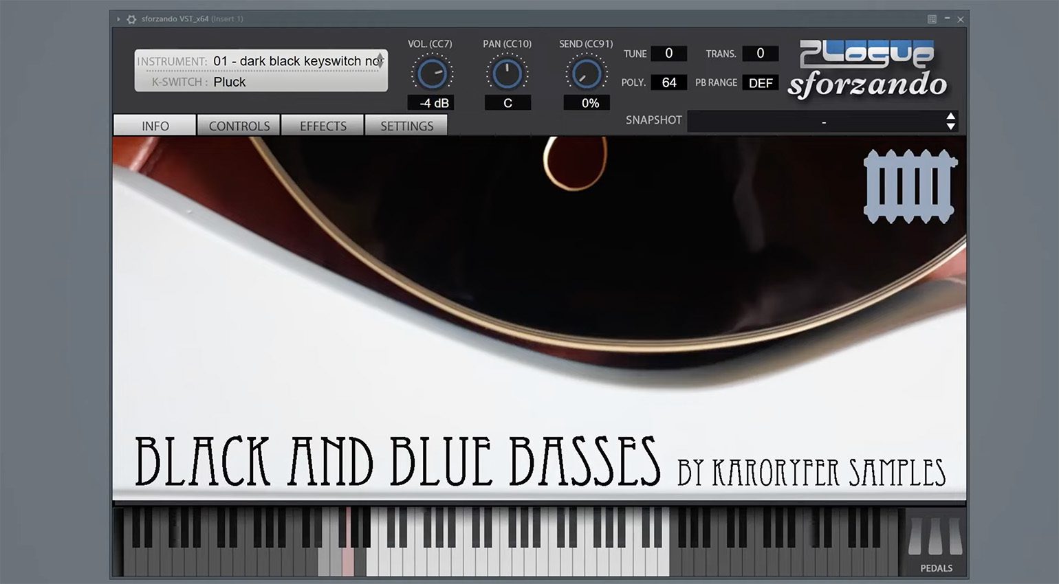 Black And Blue Basses: Zwei E-Bässe für eure DAW!