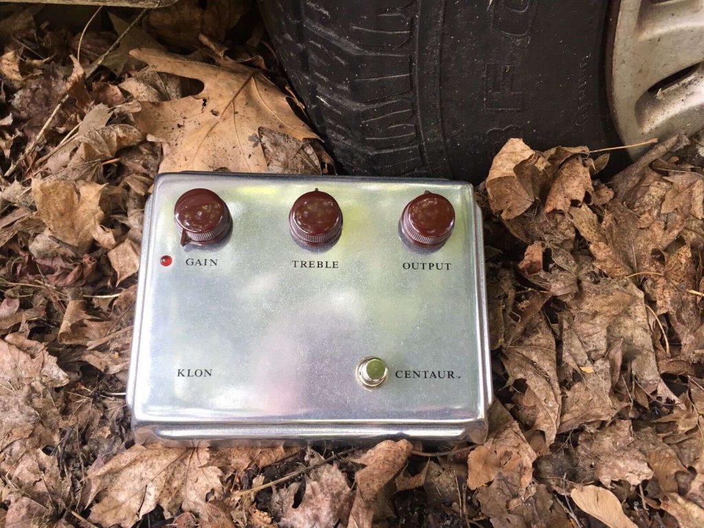 Klon Centaur Professional Overdrive Silver Reissue