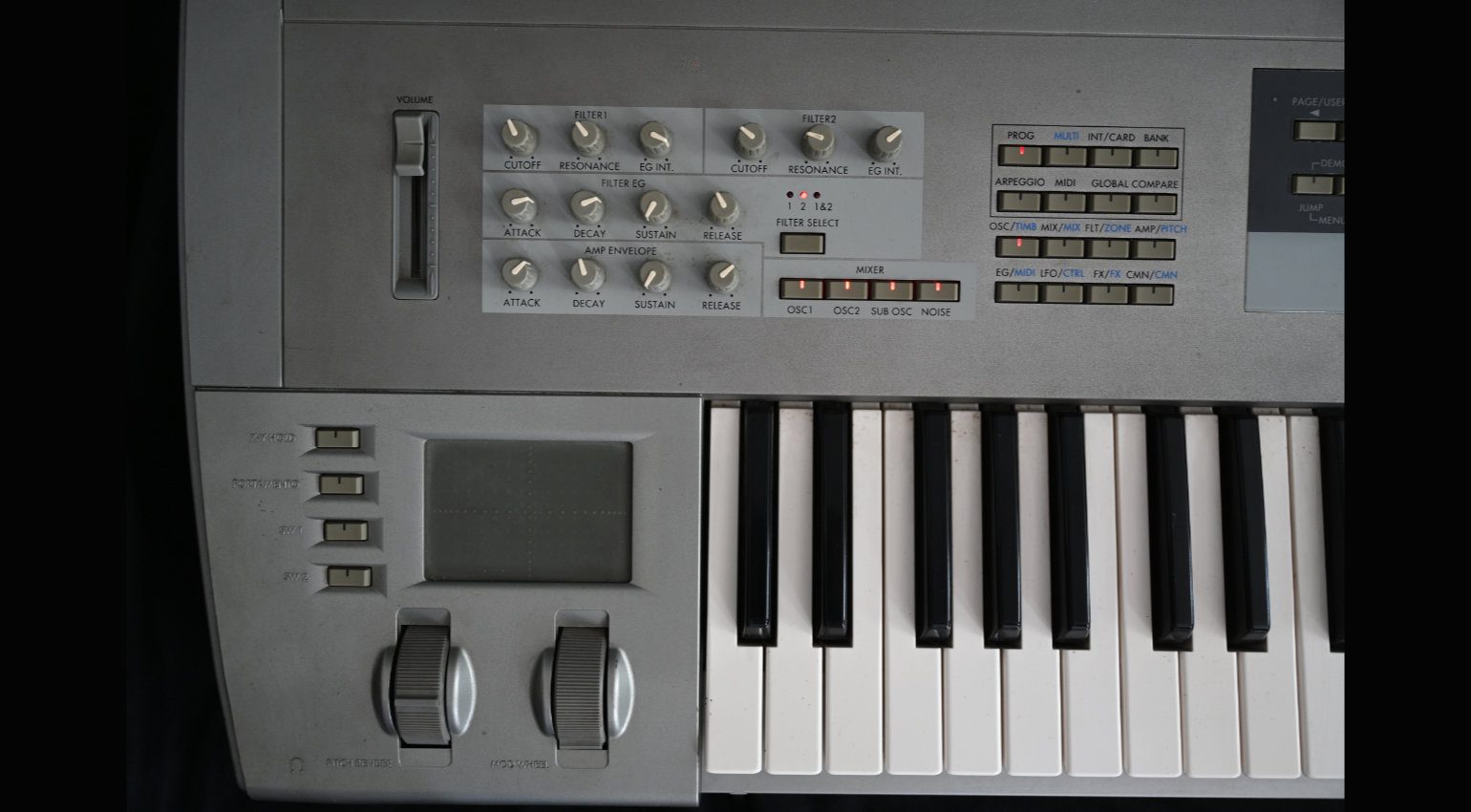 Korg Z1 Knöpfe 1997