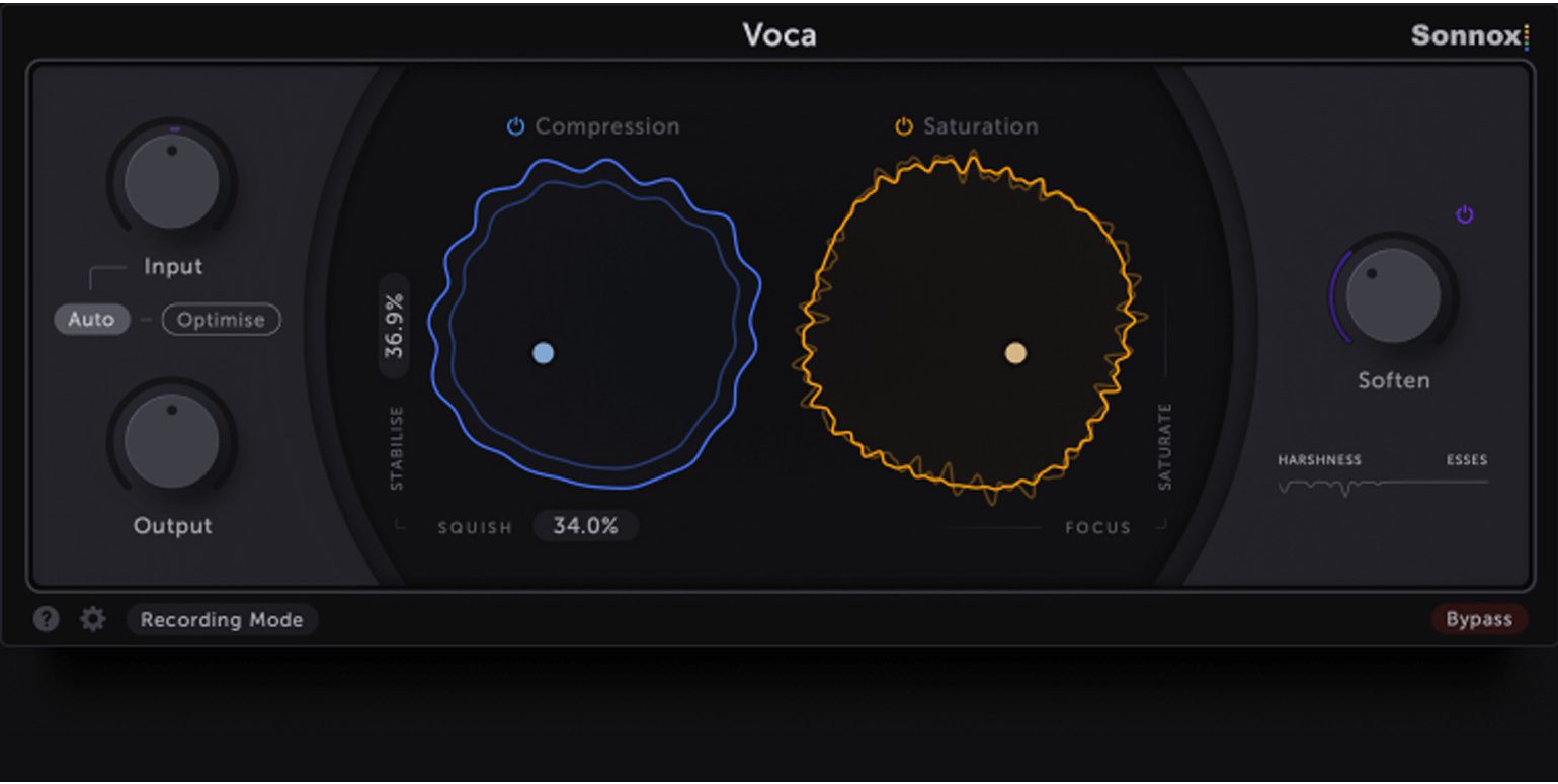 Sonnox Voca: modernes GUI und interessante Funktionen