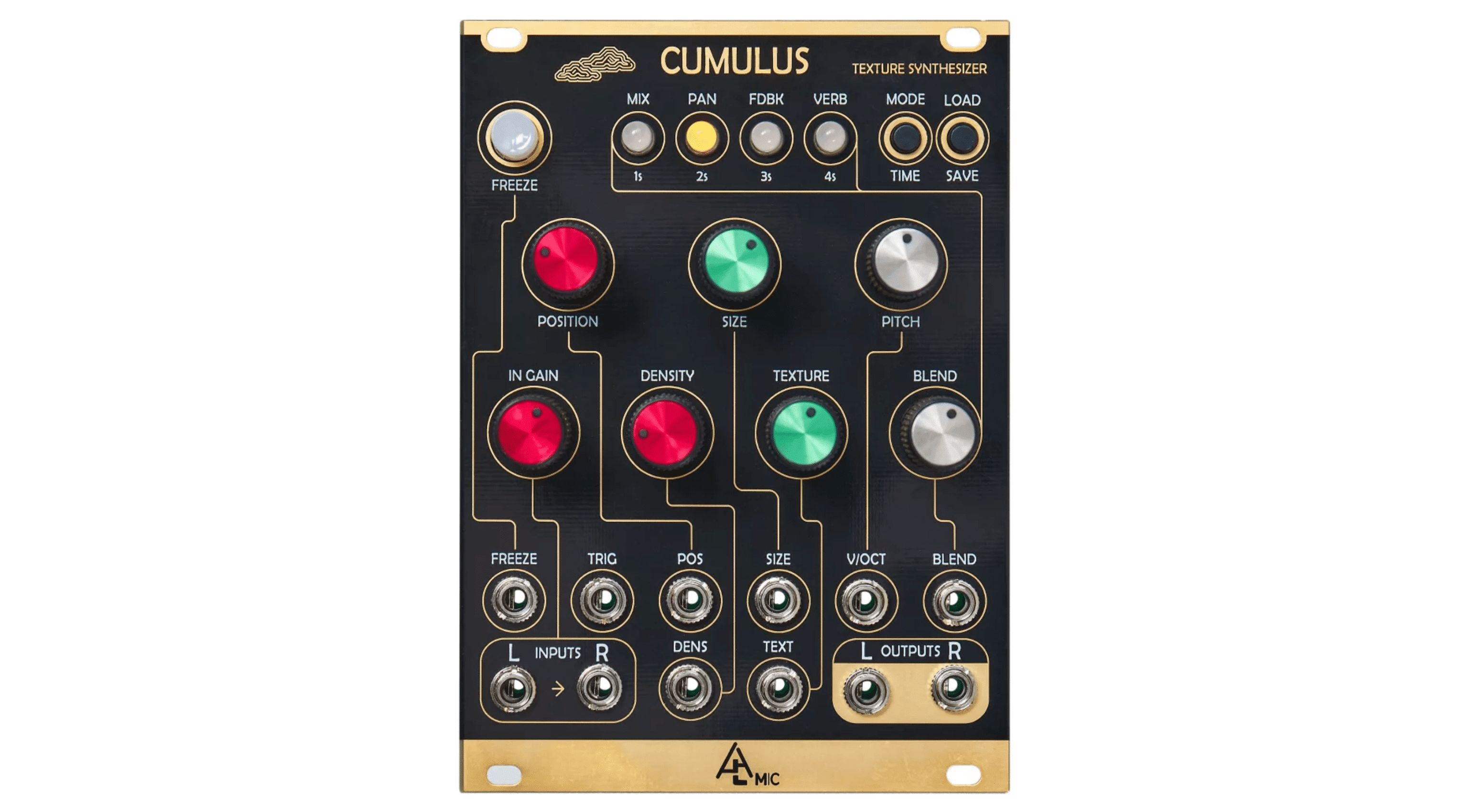 Wie Clouds von Mutable Instruments: Das After Later Audio Cumulus erzeugt einmalige Granularsounds.