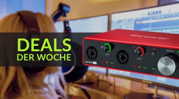 Focusrite, Native Instruments und Sennheiser in den Deals der Woche