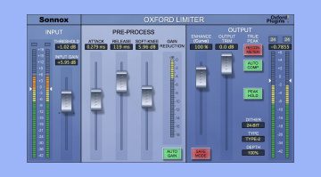 Deal: Sonnox Oxford Limiter V4 Plugin mit 75 % Rabatt!