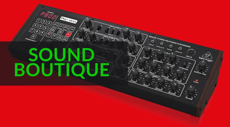 Behringer, Korg, ARP und Ableton in der Sound-Boutique