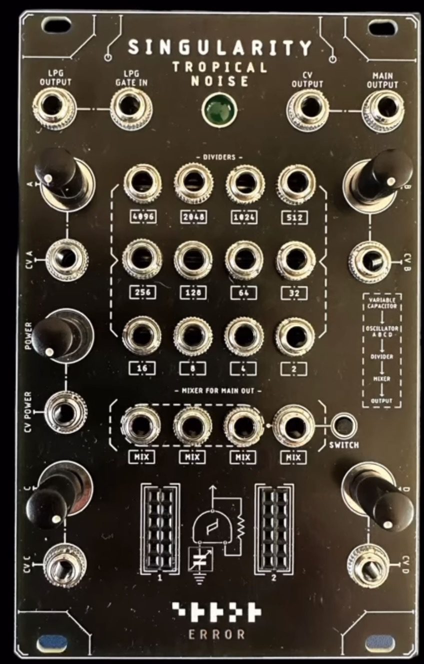 Error Instruments Singularity