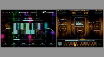Zynaptiq Pitchmap::Colors und Orange Vocoder Nano Plugins