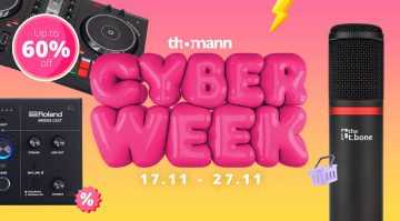 Livestreaming, Podcast, DJ & Licht zur Thomann Cyberweek 2023