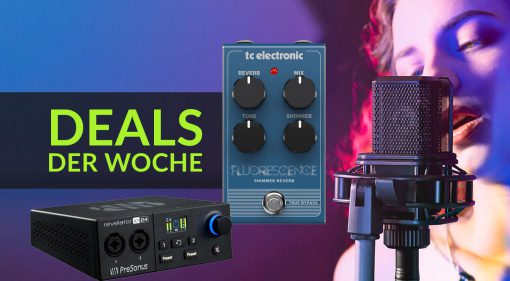 Flourescence von TC Electronic, PreSonus und Lewitt - Deals der Woche