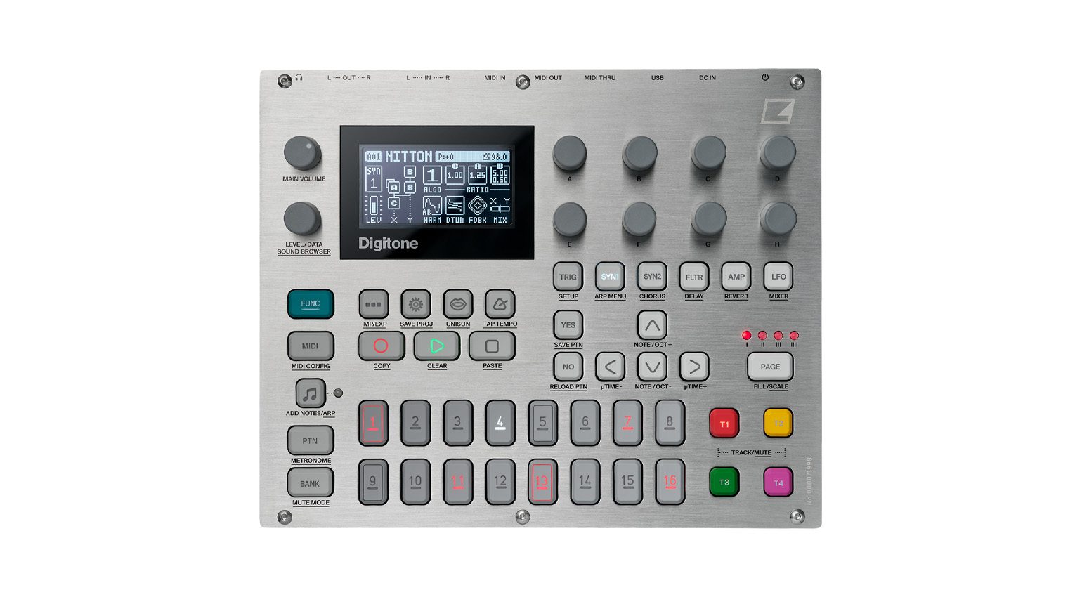 Elektron Digitakt, Digitone und Syntakt E25 Remix Edition 