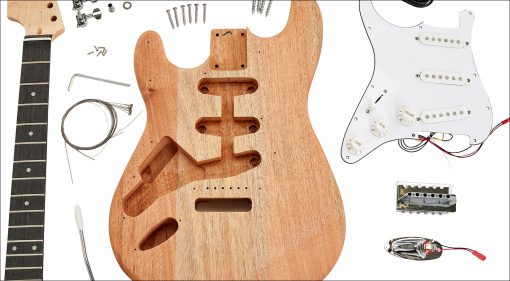 Fünf Harley Benton DIY-Kits: Den Gitarrentraum selbst verwirklichen!