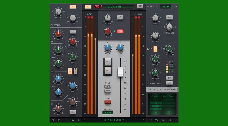 SSL 4K E Channelstrip Plugin