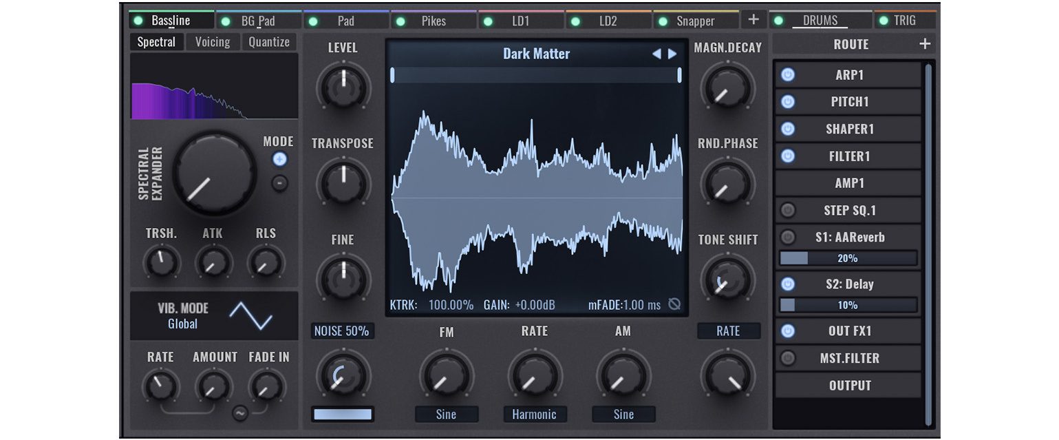 Mein Highlight ist das Spectral Granular Modul