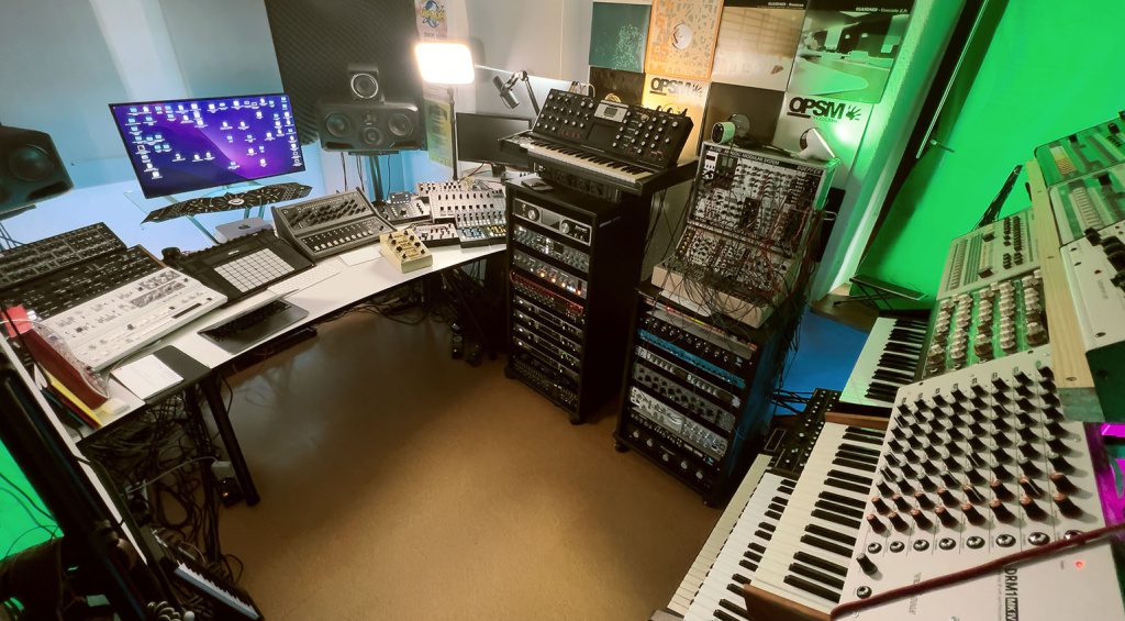 Mein Studio 2023.