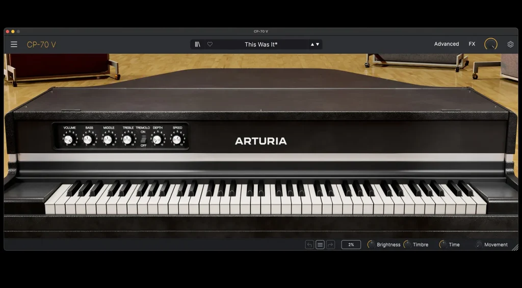 CP70V ist das neue E-Piano in der V Collection X