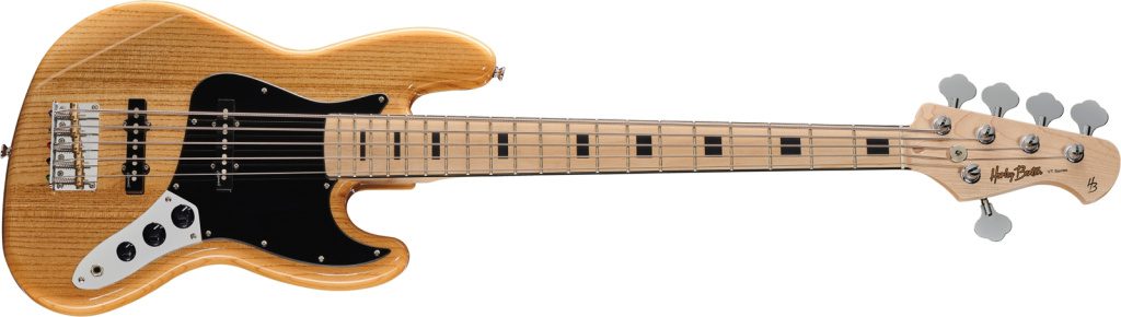 Harley Benton JB-75-5MN Natural