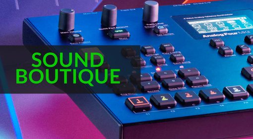 Elektron, Synapse Audio, Native Instruments, Ableton: Sound-Boutique