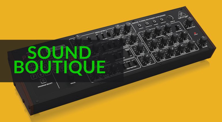 Behringer, Native Instruments, Max Richter, Ableton: Sound-Boutique