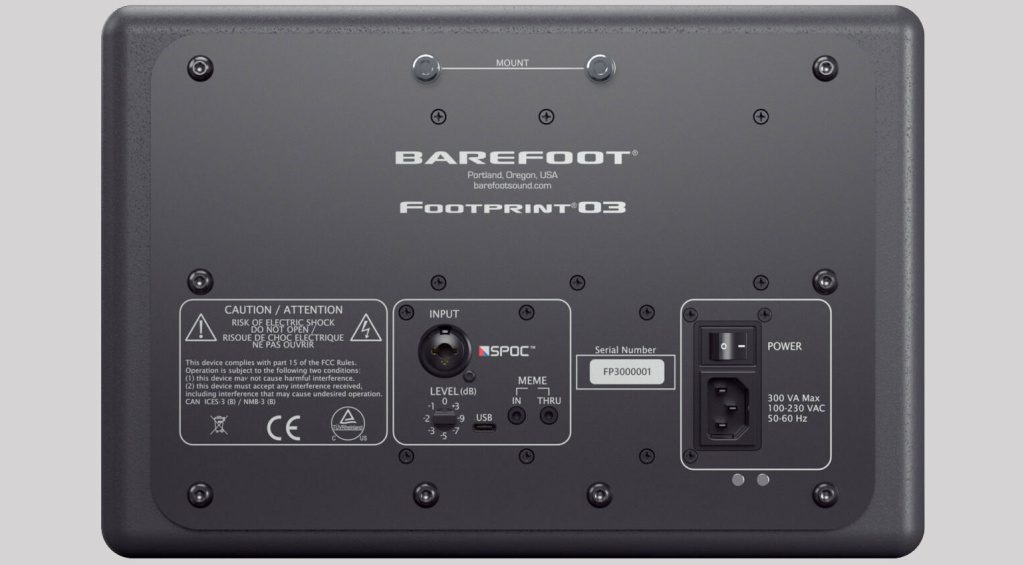 Die Rückseite von Barefoot FOOTPRINT03